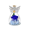 Eternal Rose in Glass Angel Figurines Romantic Gift for Her