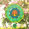 Hanging Kinetic 3D Wind Chime Tree of Life for Garden Decor
