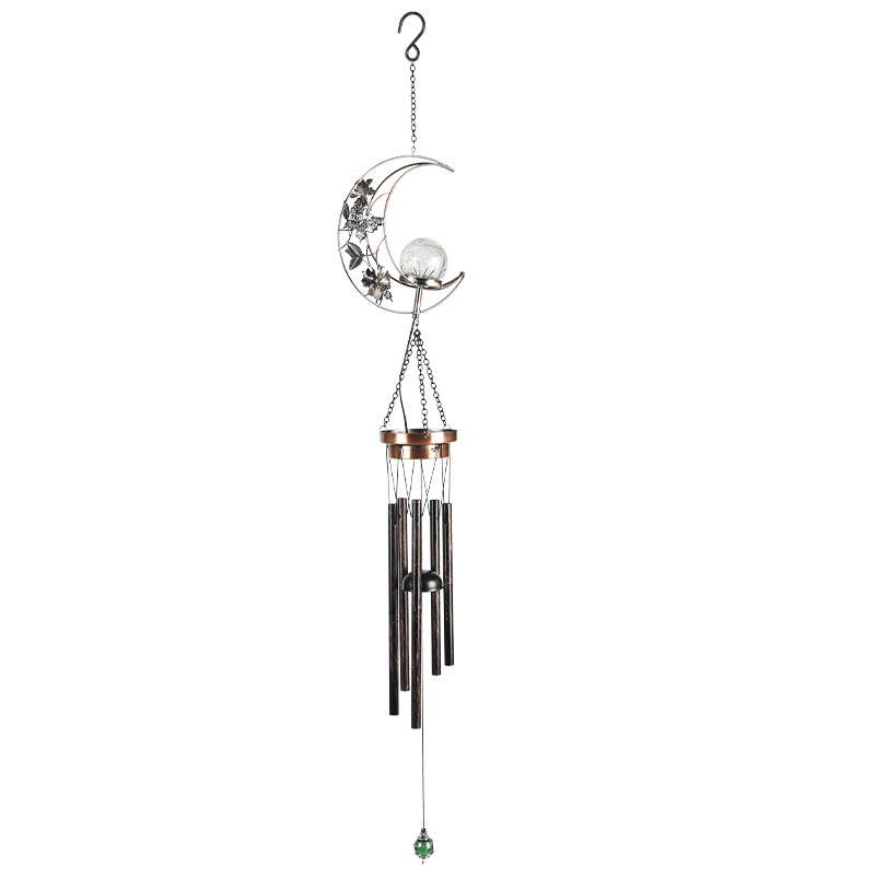 Moon Solar Wind Chimes Garden Decor Gift for Women