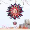 American Flag Wind Chimes for Yard and Garden Decor