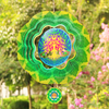 Hanging Kinetic 3D Wind Chime Tree of Life for Garden Decor