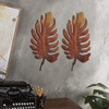 Leaf Shape Iron Wall Decor
