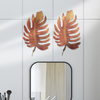 Leaf Shape Iron Wall Decor
