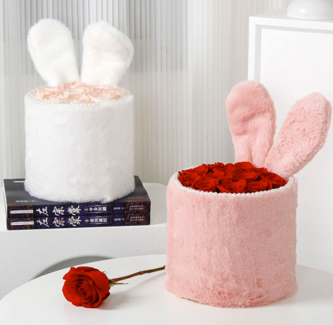 Valentine's Day Bunny Ears Bucket