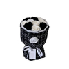 Black And White Preserved Flower Bouquet