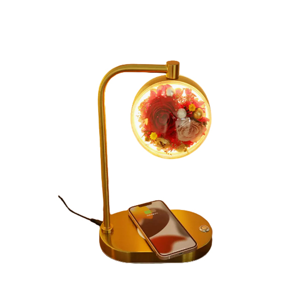 Forever Flower Bedroom Night Light Wireless Charging