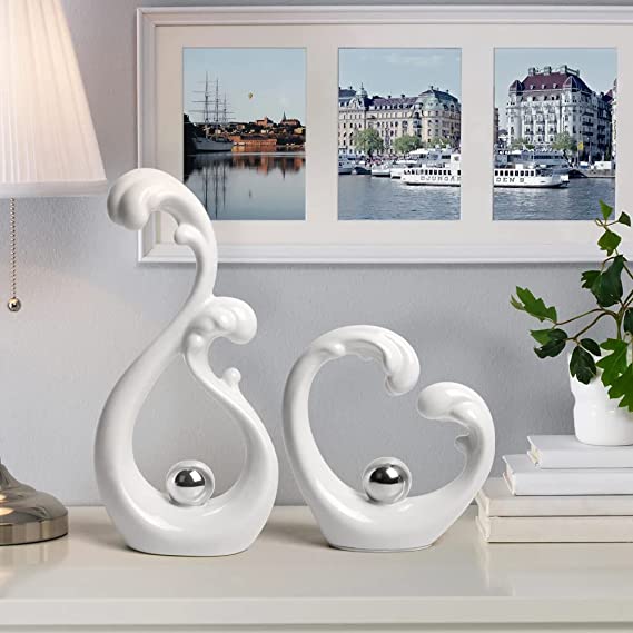 Ceramic Statue Dining Room Living Room Decor 
