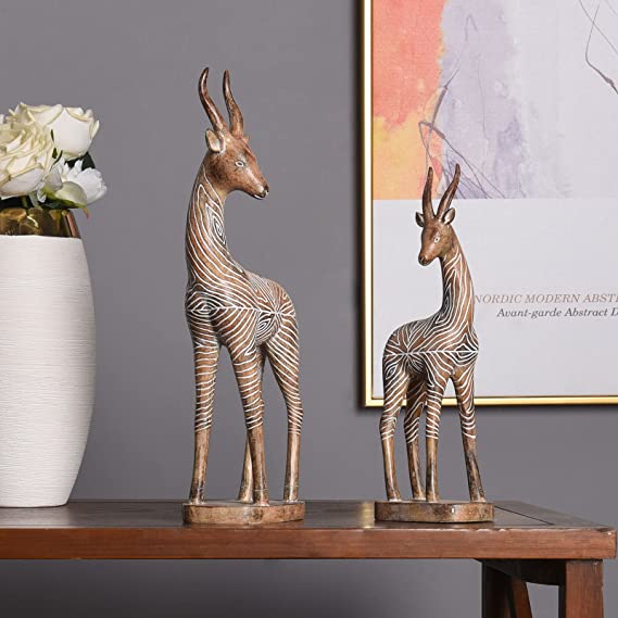 Antelope Statue Home Decor