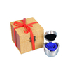 Single Rose Metal Jewellery Box