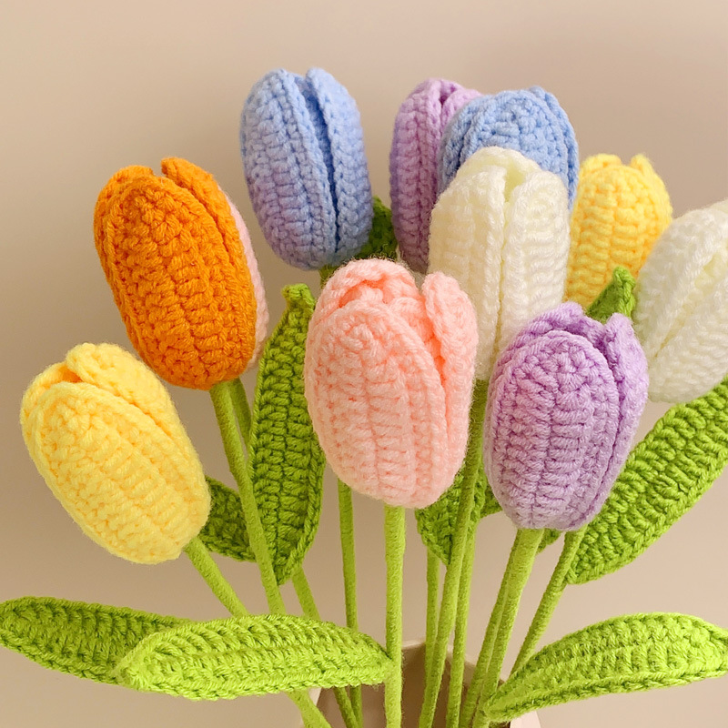 Handmade Weaving Tulips - Buy home decor gifts, home decor supplier ...