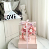 Pink Rose Bouquet Gift Box