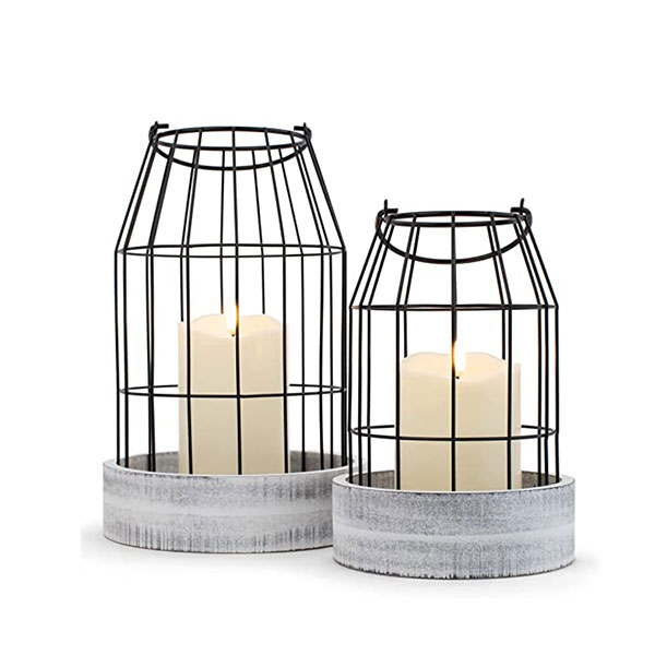 Rustic Farmhouse Lantern Decor