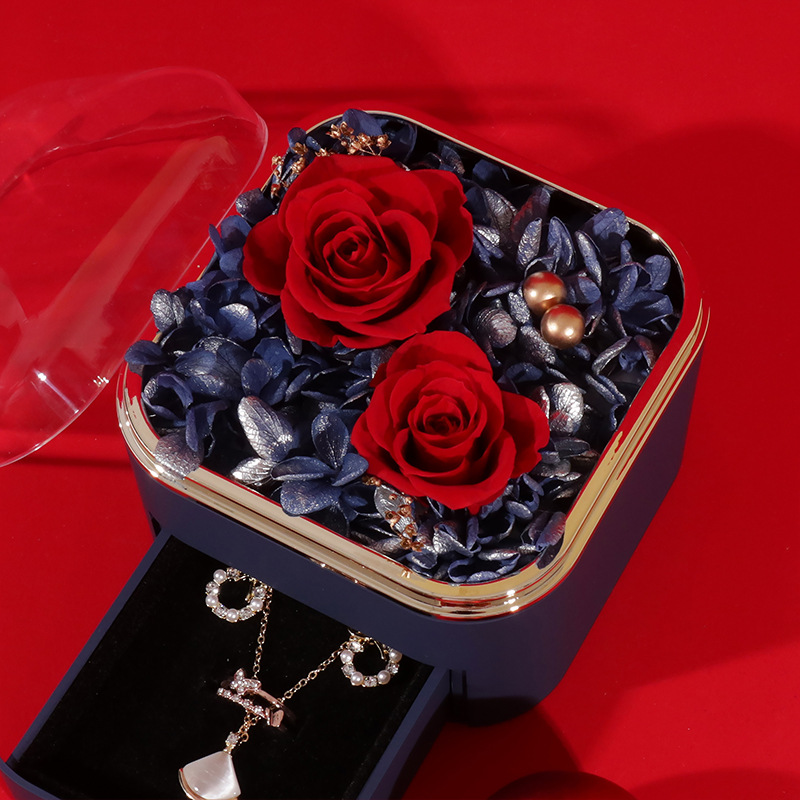 Forever Flowers Valentine's Day Jewellery Gift Set