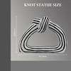 Aesthetic Home Decor Modern Accents Knot Statue