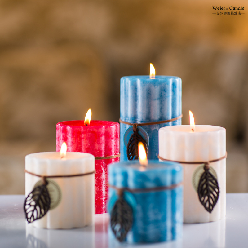 Round Pillar Scented Candle