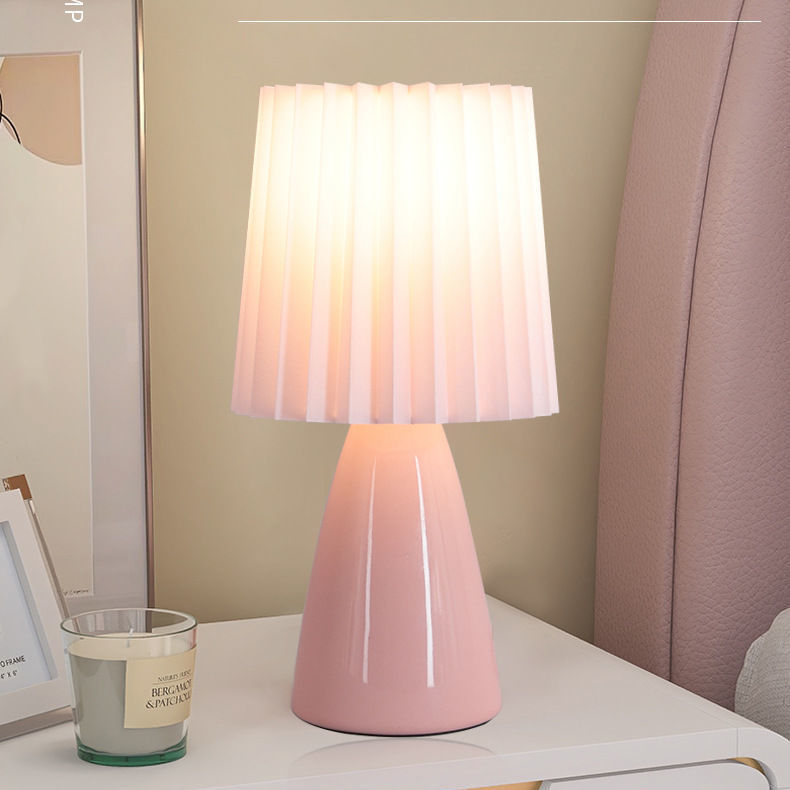 Pink Ceramic Table Lamp