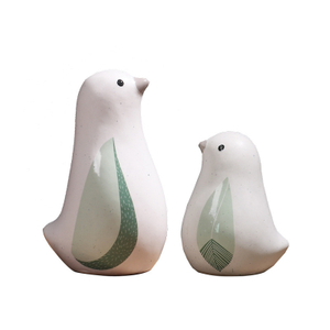 Ceramic Bird Statues Modern Home Decorative Ornaments