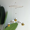 Woven Bee Wall Decor