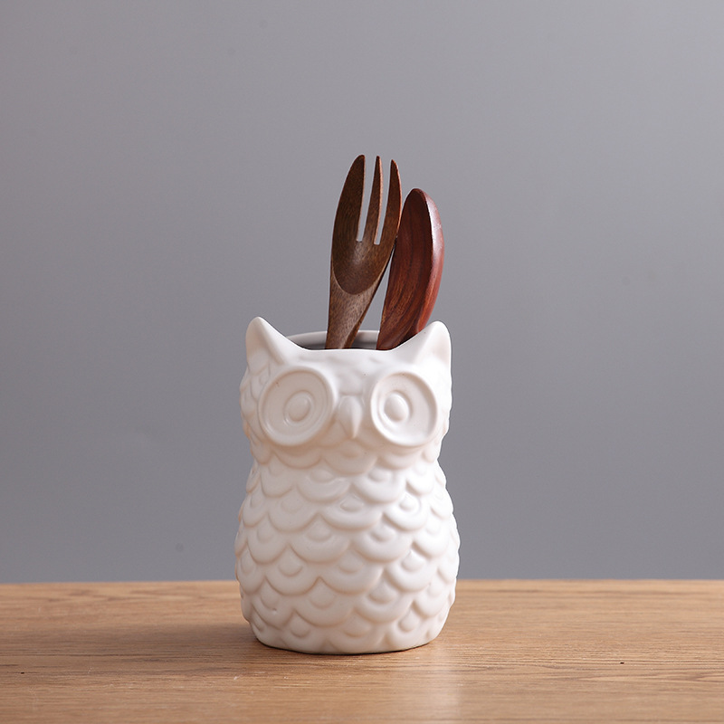 Owl Shaped Vases Ceramic Owl Succulent Planter Pots Home Decor