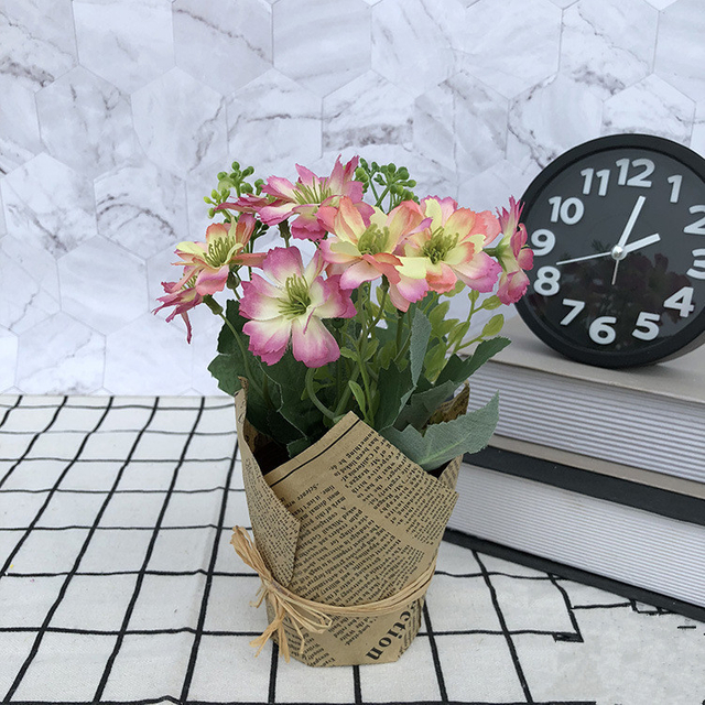Artificial Chrysanthemum Flowers Fake Daisy Decorative