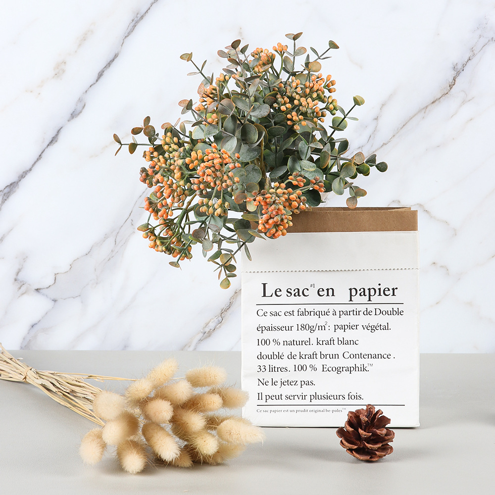 Artificial Eucalyptus Leafs Branches for Bouquet Filler Wedding