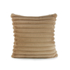 Rabbit Plush Vertical Strips Throw Pillow