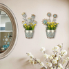 Sliver Flowerpot Wall Decor