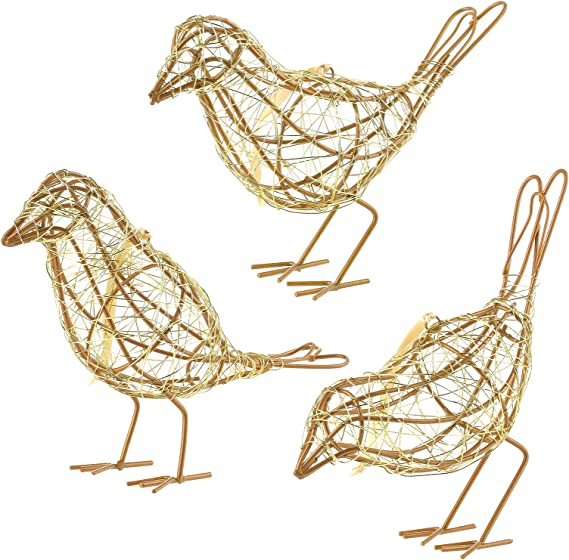 Metal Bird Decor Home Table Decoration