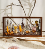 Forever Flowers in A Solid Wood Photo Frame