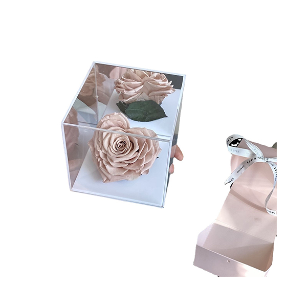 Sincere Eternal Rose Acrylic Decoration
