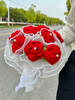Hand Knitted Bouquet Valentine's Day Gift