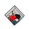 Eternal Flower Geometric Glass Ornaments