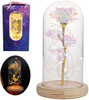 Eternal Rose in Glass Dome Mothers Day Gifts