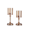 Glass Candle Holder Romantic Candlelight Dinner Wedding Decoration
