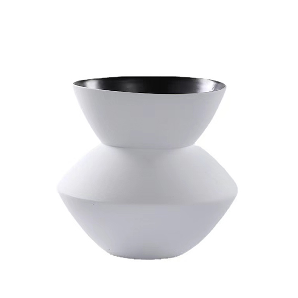 Modern Simple Black And White Ceramic Vase