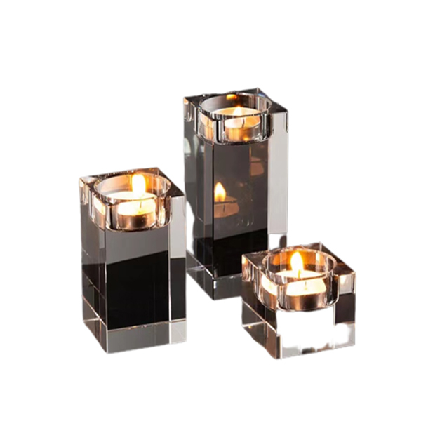 Romantic Crystal Candle Holder