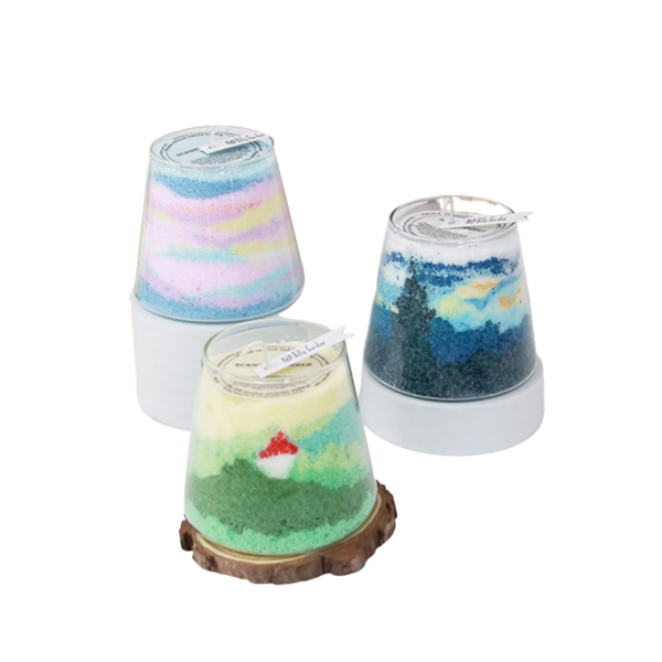 DIY Sand Scented Candle