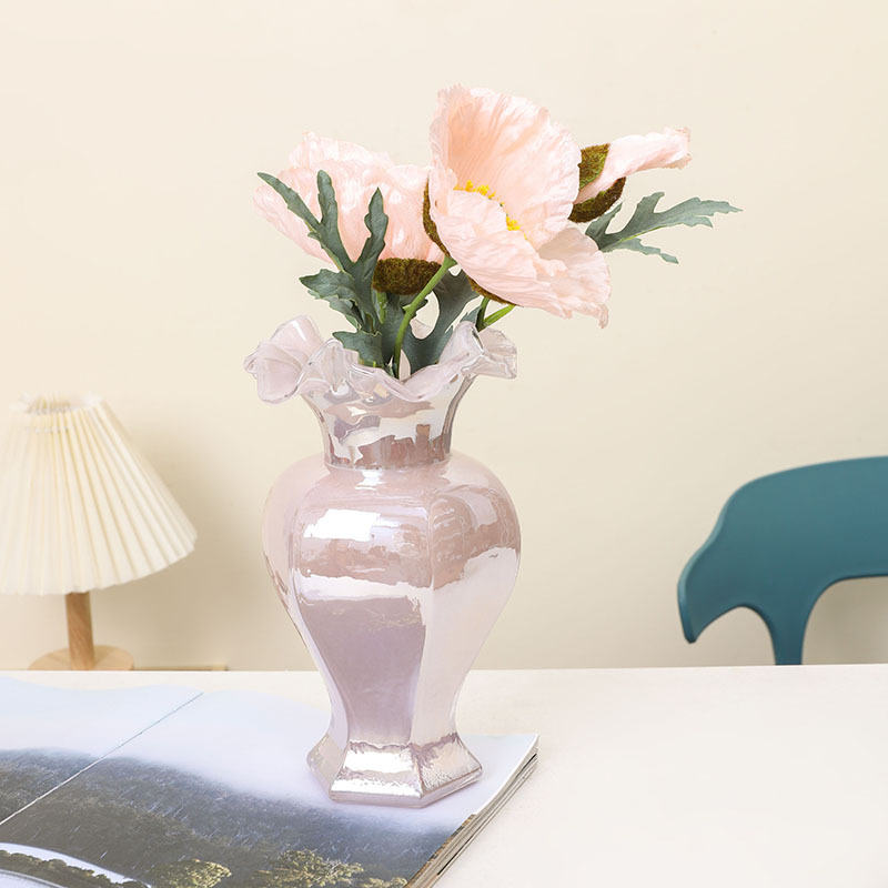 Glazed Pomegranate Vase