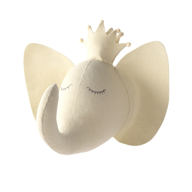 Three-dimensional Animal Head Wall Decor