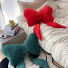 Red Bow Throw Pillows