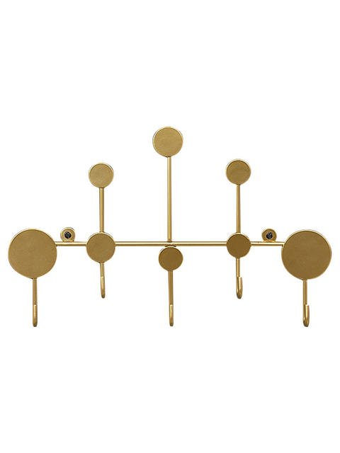 Gold Hook Wall Decoration Storage