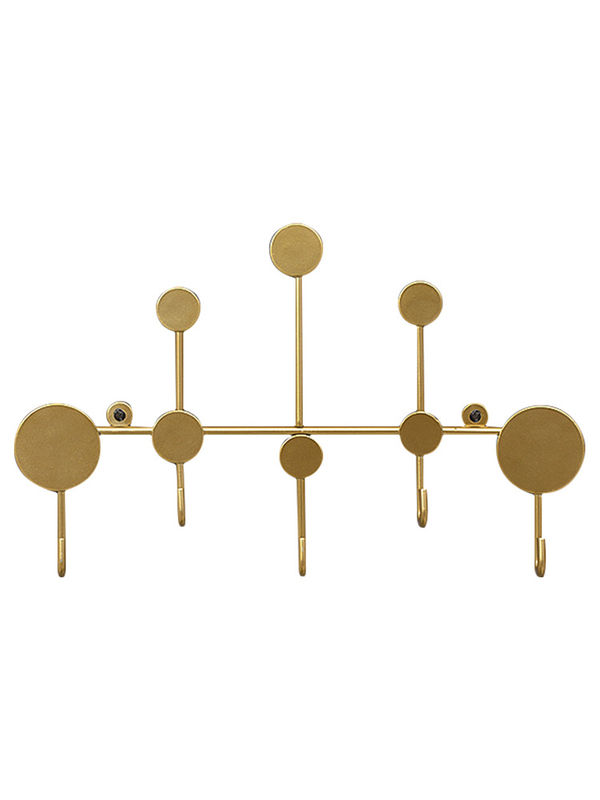 Gold Hook Wall Decoration Storage