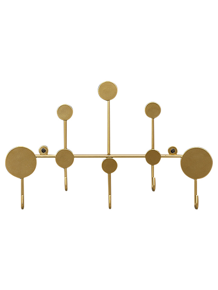 Gold Hook Wall Decoration Storage