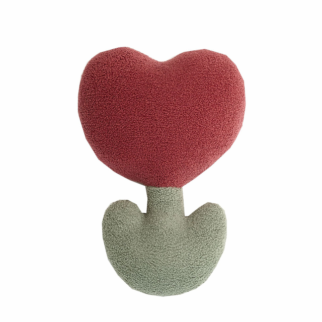 New Plant Series Flower Shape Throw Pillow