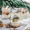 Aromatherapy Dried Flower Candle Decoration