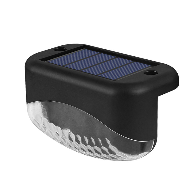 Solar Deck Lights Outdoor Garden Pathway Step Lights