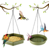 Bird Feeder Hanging Tray Hummingbird Water Feeder