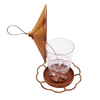 Outside Retractable Bird Feeders Garden Decoration