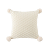 Wool Knitted Throw Pillow