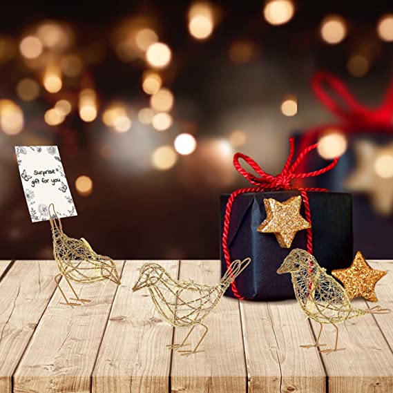 Metal Bird Decor Home Table Decoration